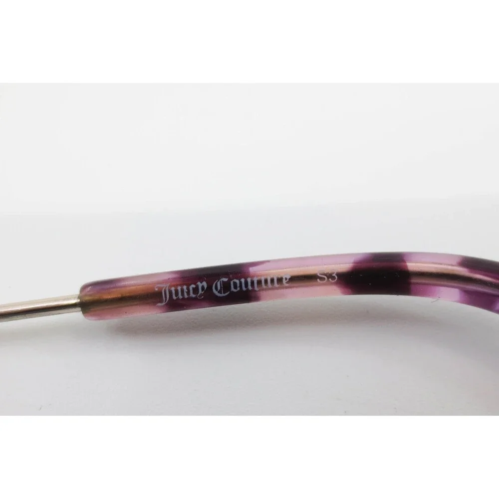 Juicy Couture JU 952 YJM Purple Tortoise Round Eyeglass Frames 45-18-125